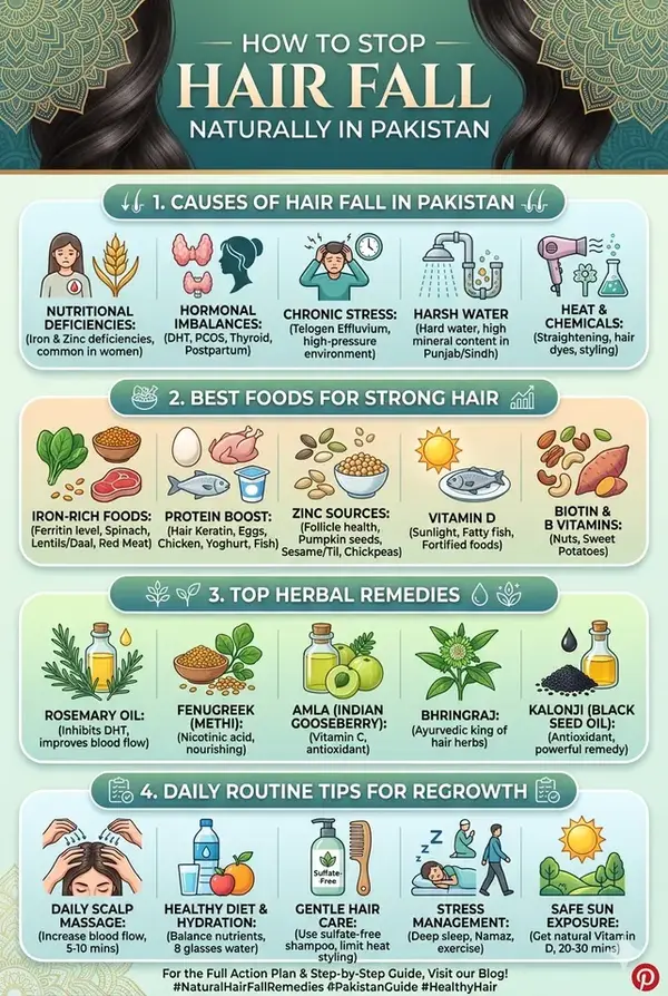 how to stop hair fall naturally